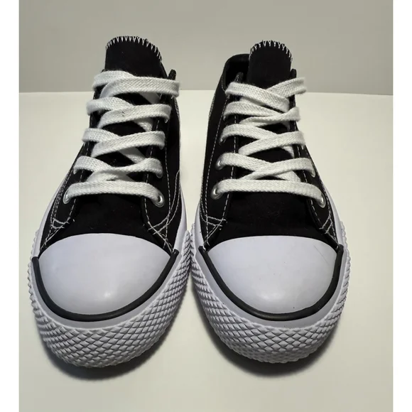 Airwalk Legacee Black & White Canvas Sneakers Lightweight Womens Size 5 New - Picture 5 of 10